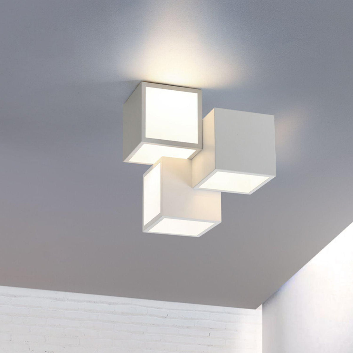 Evsilarae Plafonnier Géométrique Minimaliste - Neutralighting