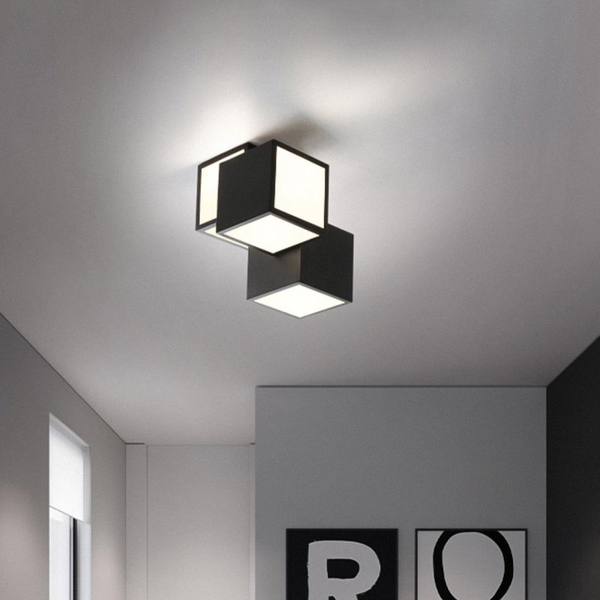 Evsilarae Plafonnier Géométrique Minimaliste - Neutralighting