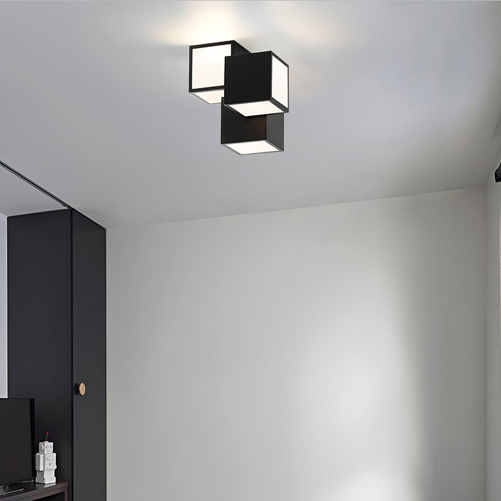 Evsilarae Plafonnier Géométrique Minimaliste - Neutralighting