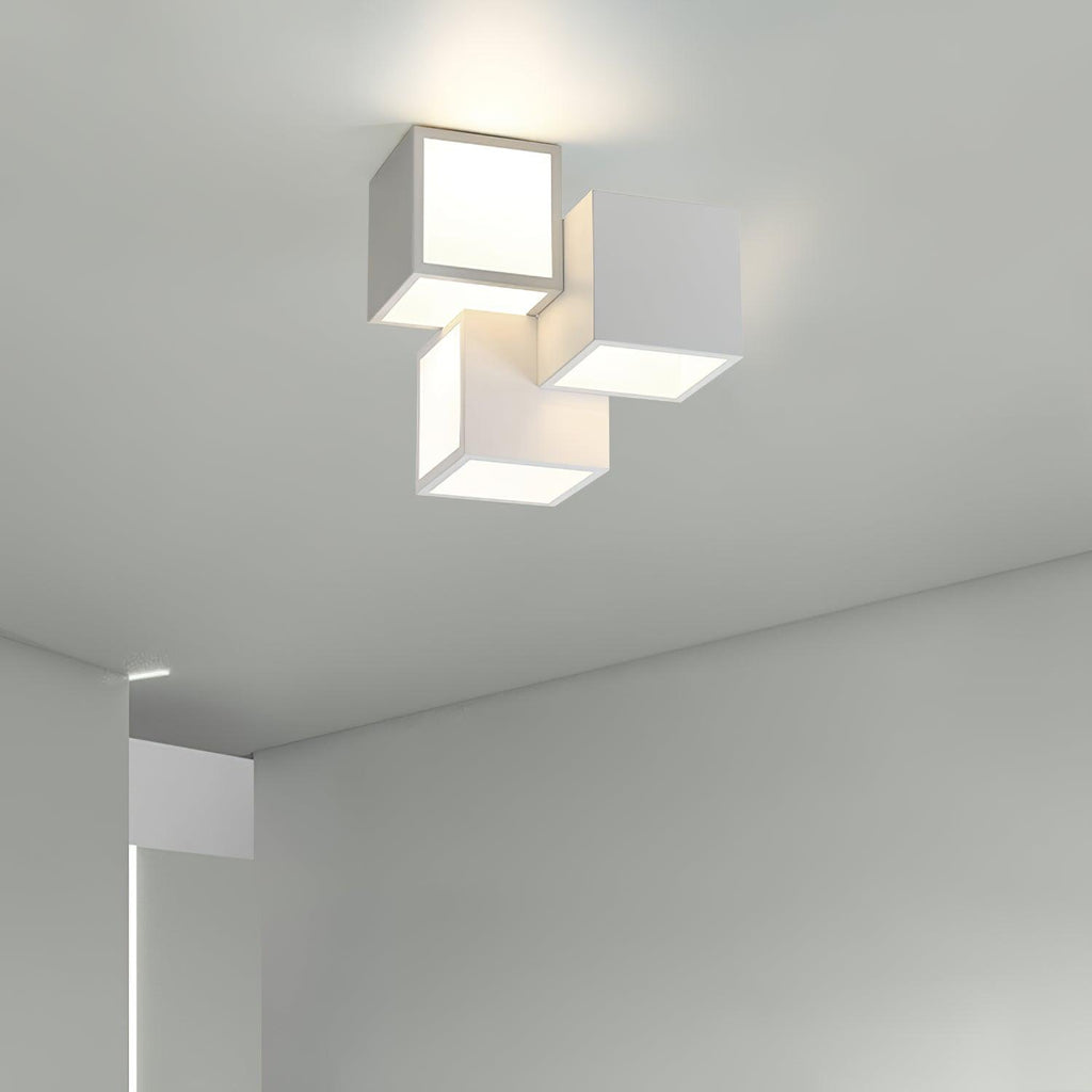 Evsilarae Plafonnier Géométrique Minimaliste - Neutralighting