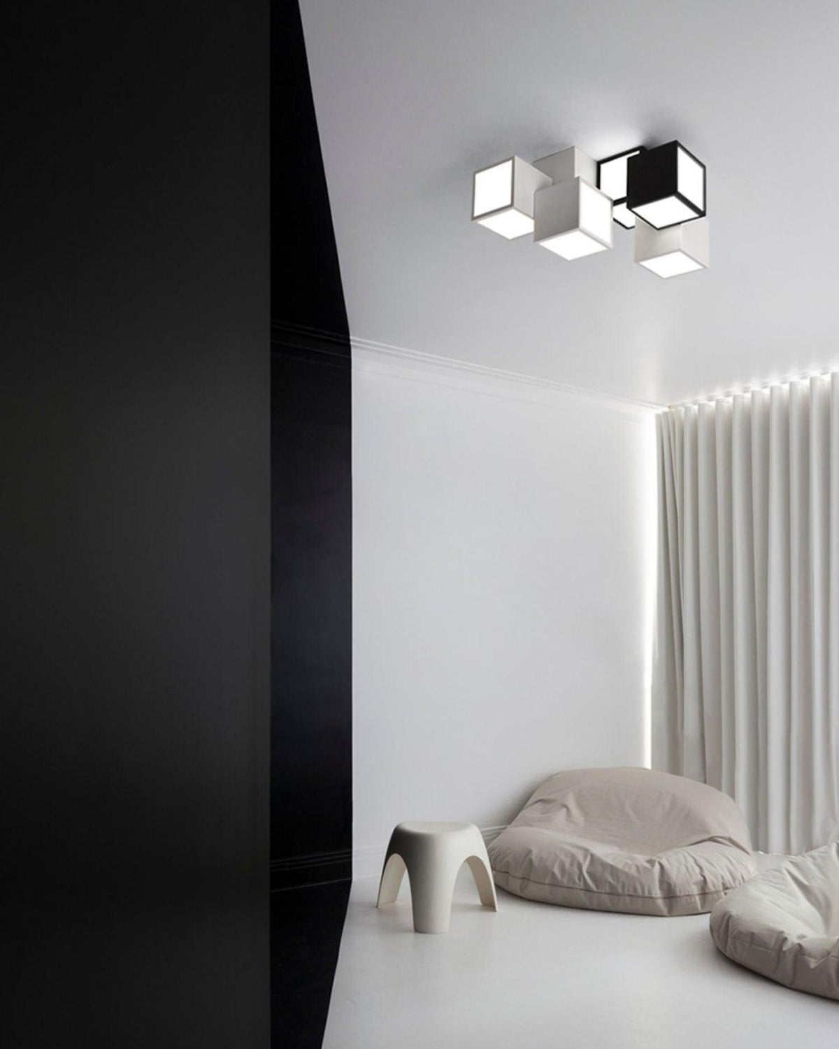 Evsilarae Plafonnier Géométrique Minimaliste - Neutralighting