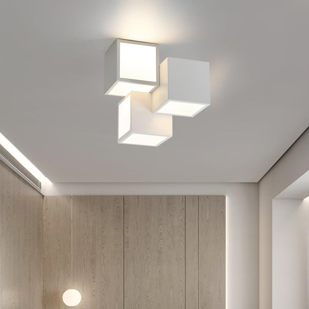 Evsilarae Plafonnier Géométrique Minimaliste - Neutralighting