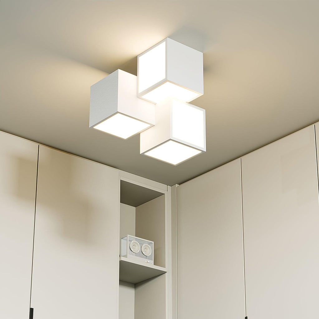 Evsilarae Plafonnier Géométrique Minimaliste - Neutralighting