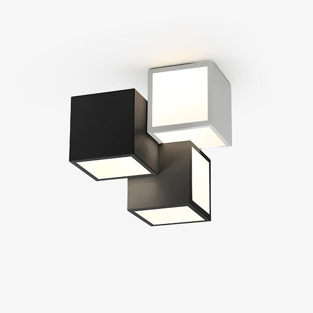 Evsilarae Plafonnier Géométrique Minimaliste - Neutralighting