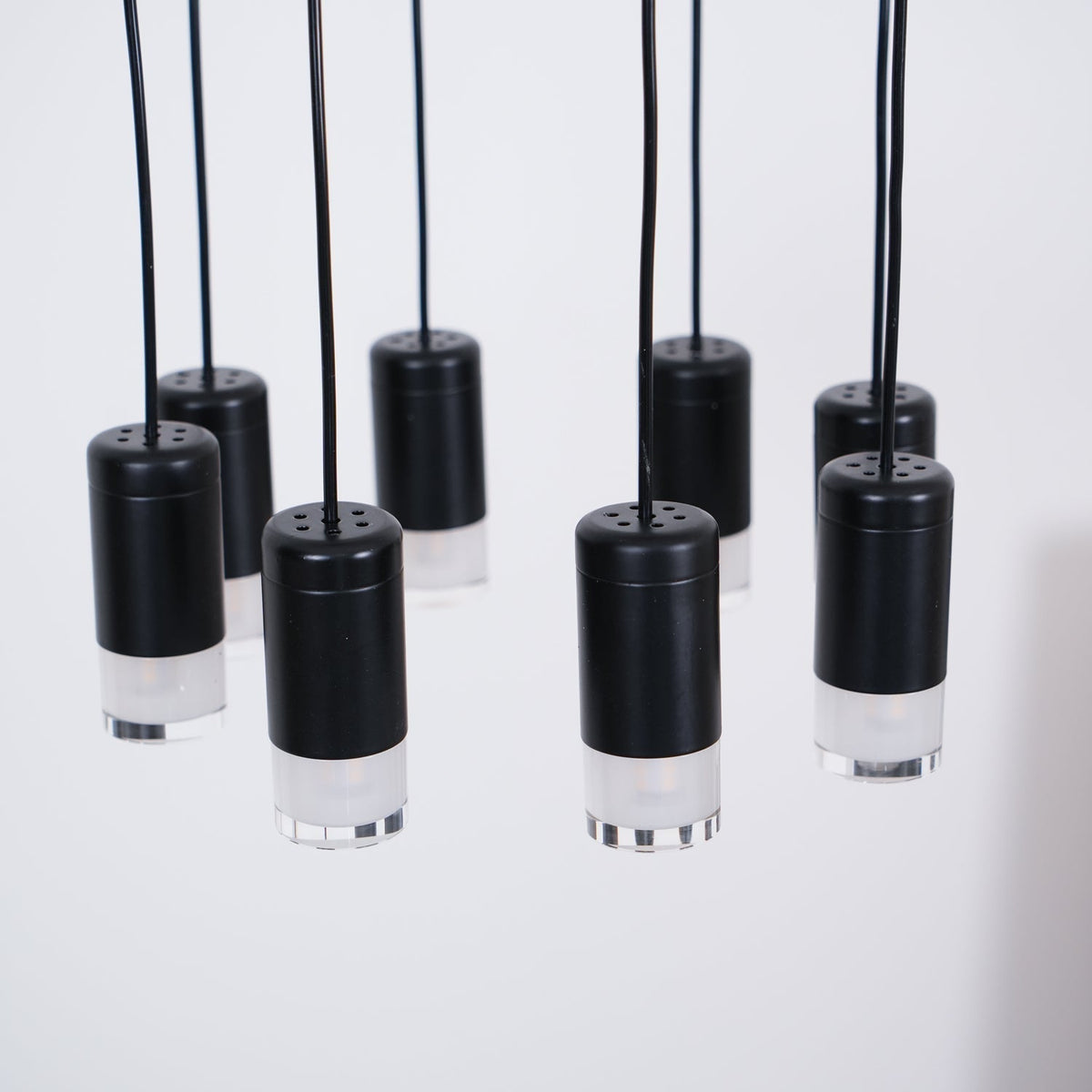 Lustra Lampe Pendante Géométrique en Fil Noir LED - Neutralighting