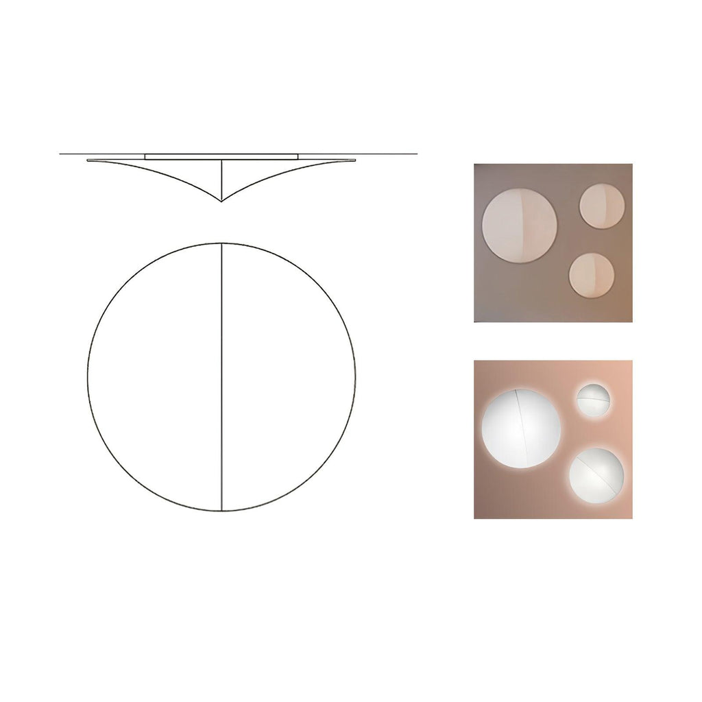 Lumina Minimaliste Tissu Applique - Neutralighting