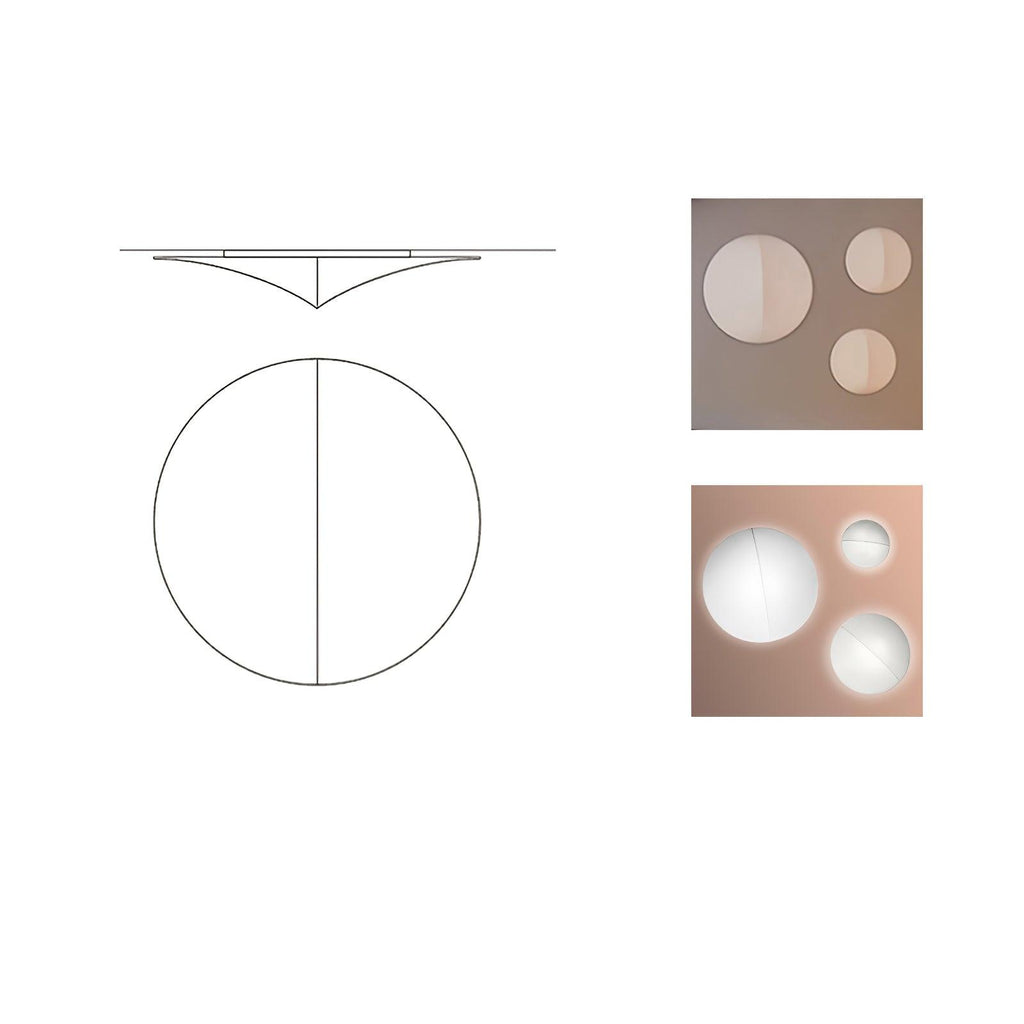 Lumina Minimaliste Tissu Applique - Neutralighting