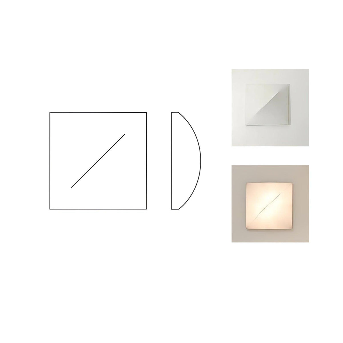 Lumina Minimaliste Tissu Applique - Neutralighting