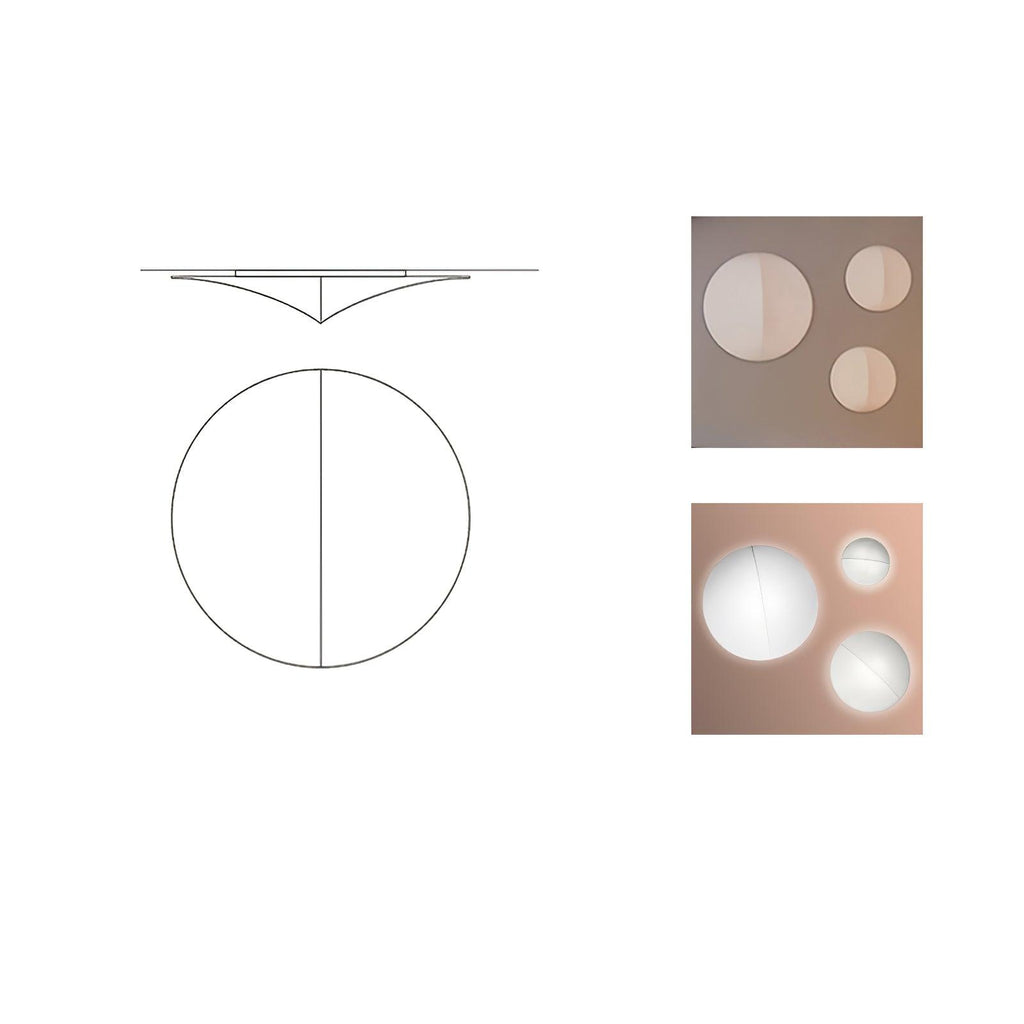 Lumina Minimaliste Tissu Applique - Neutralighting