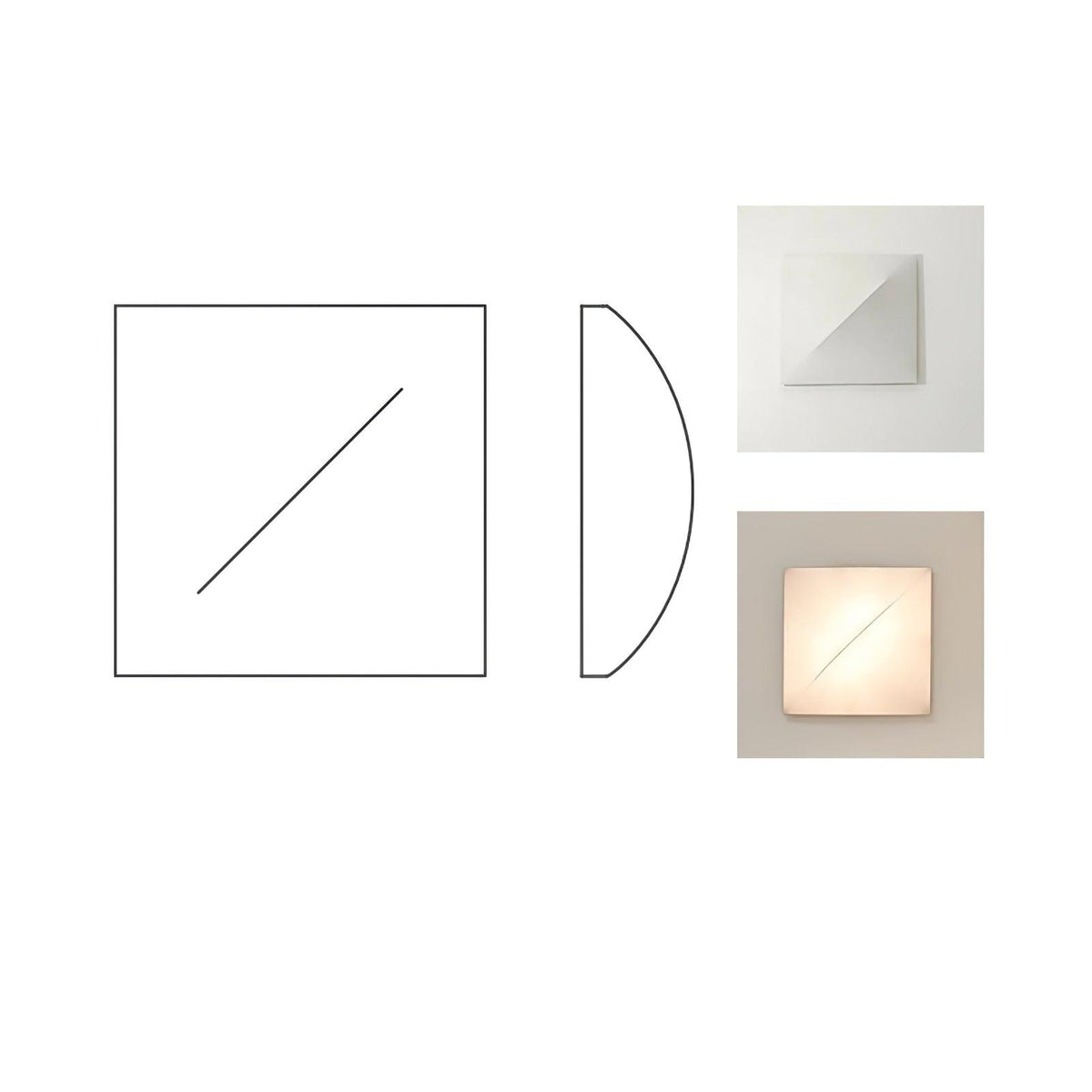 Lumina Minimaliste Tissu Applique - Neutralighting