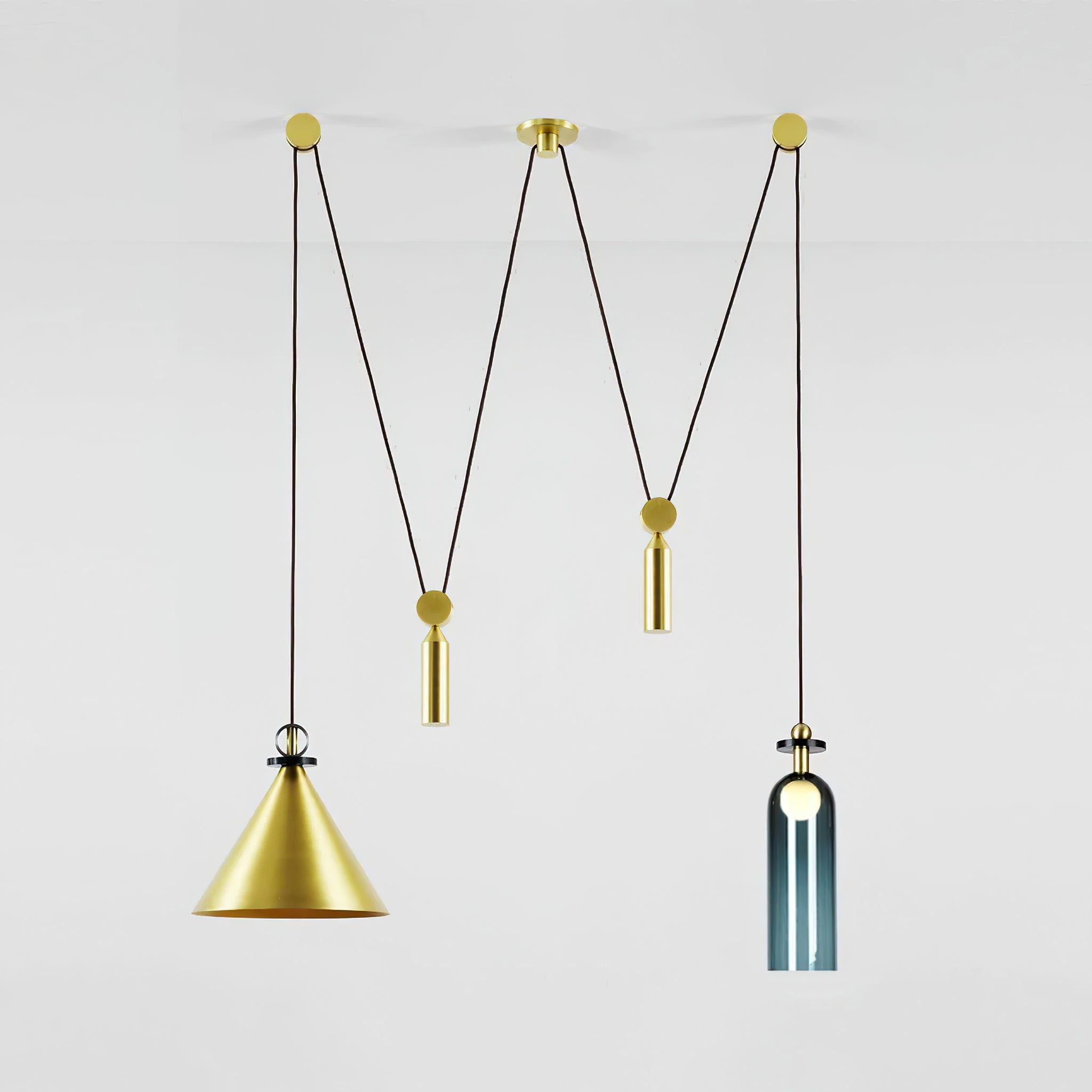 Lustra Chandelier en Forme Géométrique Art - Neutralighting