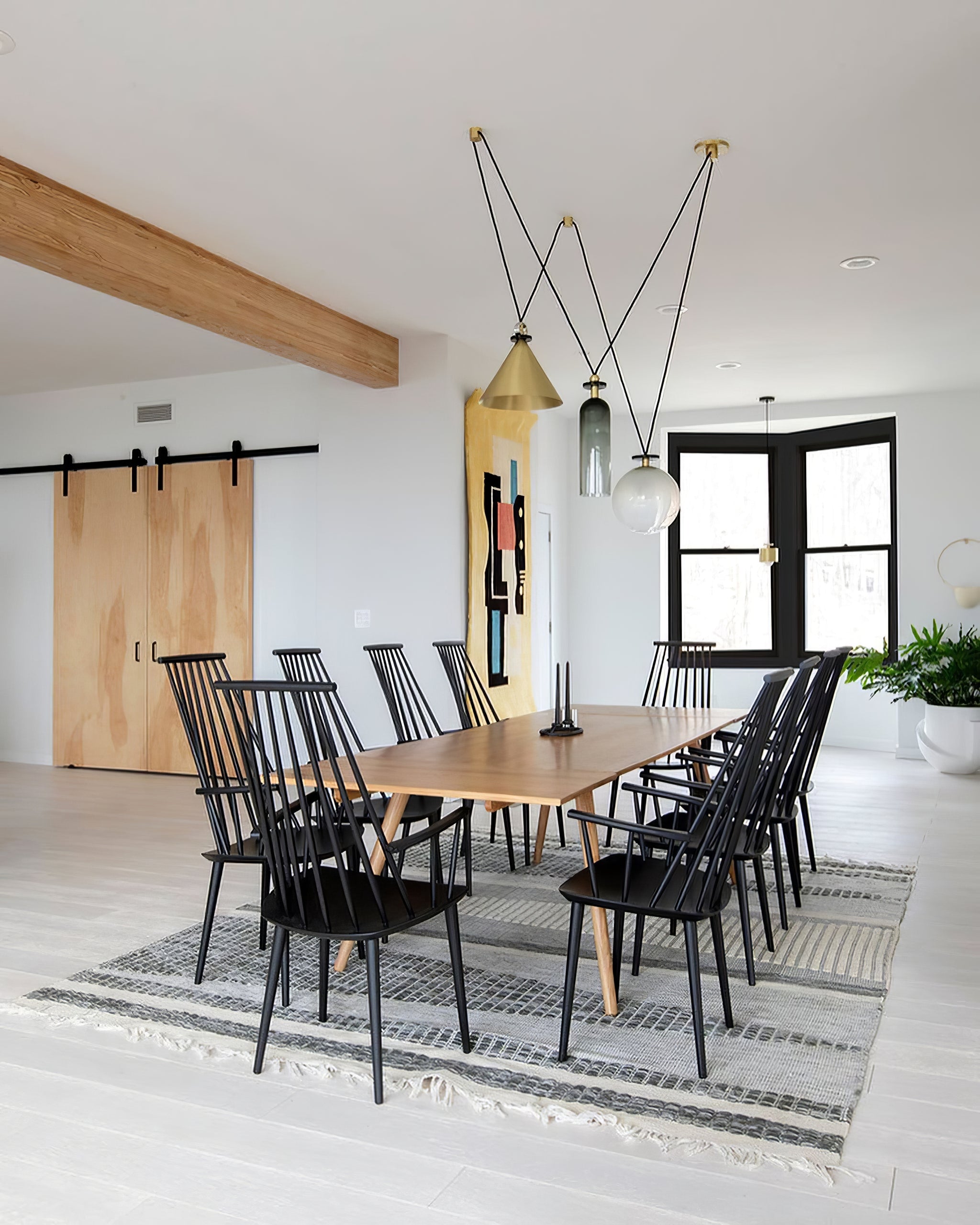 Lustra Chandelier en Forme Géométrique Art - Neutralighting