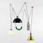 Lustra Chandelier en Forme Géométrique Art - Neutralighting
