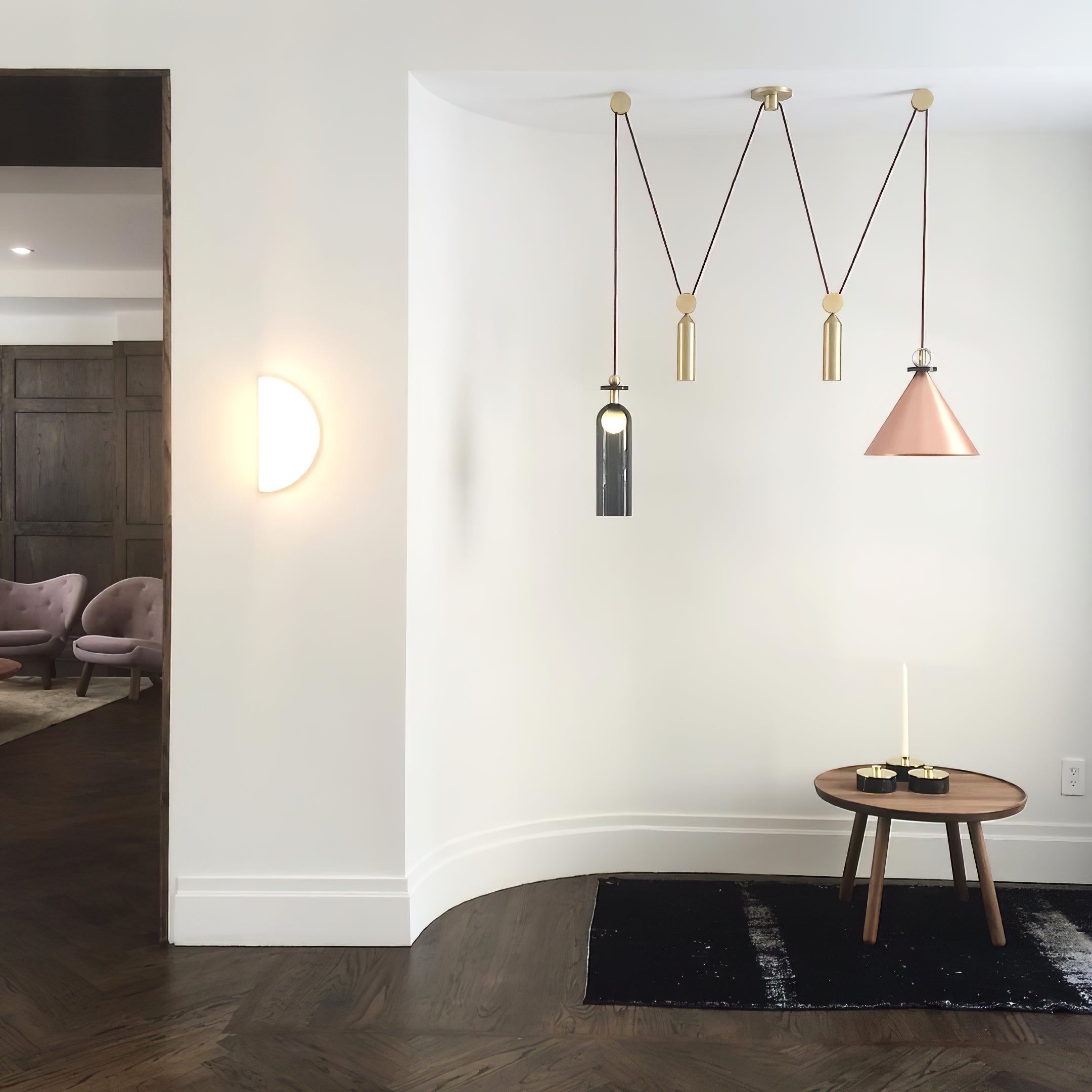 Lustra Chandelier en Forme Géométrique Art - Neutralighting