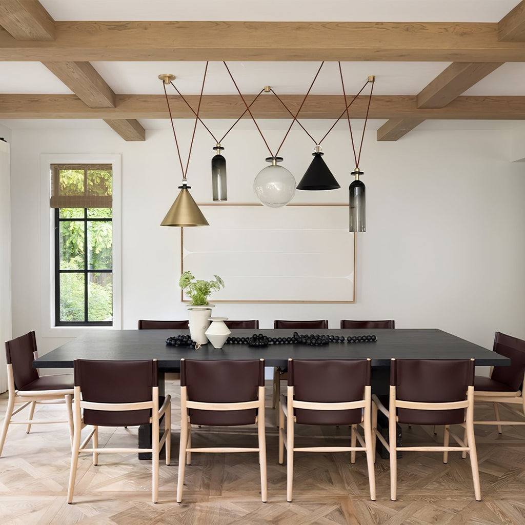 Lustra Chandelier en Forme Géométrique Art - Neutralighting