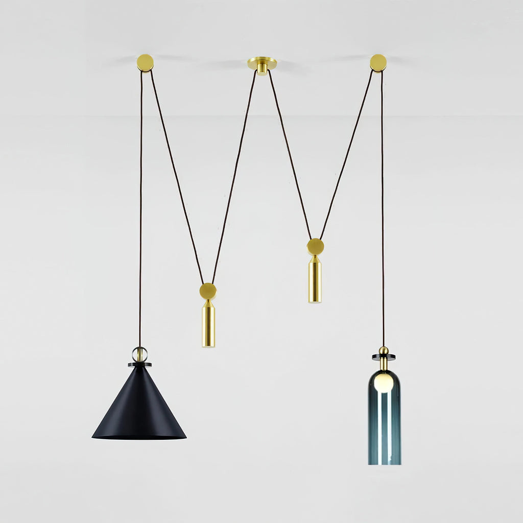 Lustra Chandelier en Forme Géométrique Art - Neutralighting