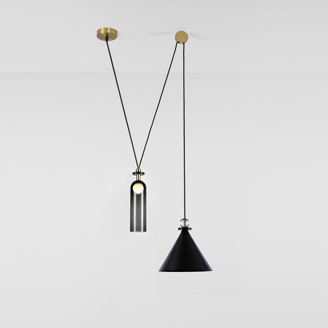 Lustra Chandelier en Forme Géométrique Art - Neutralighting