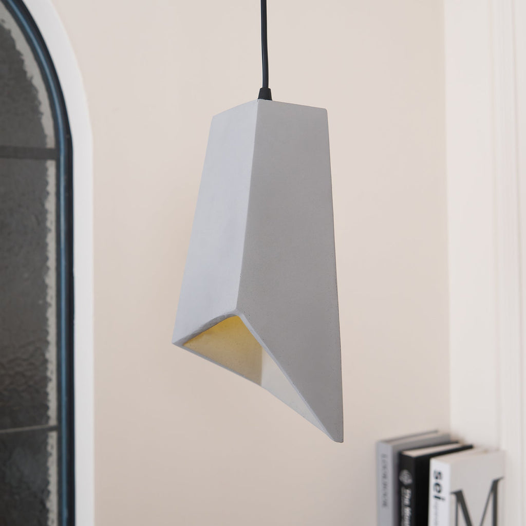 Geo Lampe Suspendue Industrielle en Ciment - Neutralighting