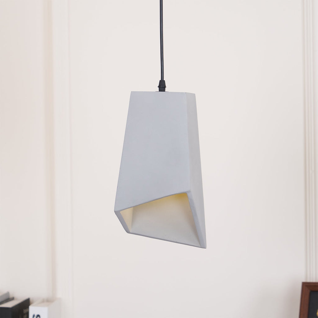 Geo Lampe Suspendue Industrielle en Ciment - Neutralighting