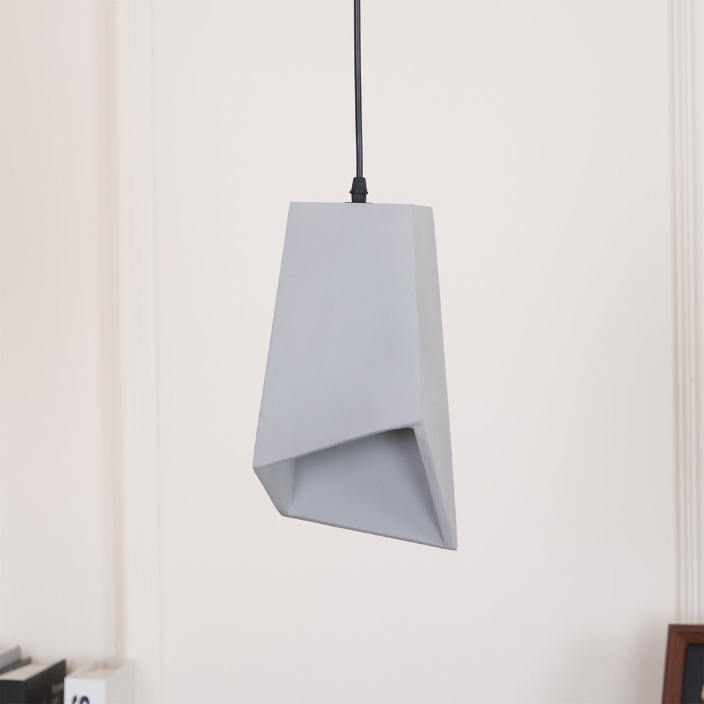 Geo Lampe Suspendue Industrielle en Ciment - Neutralighting