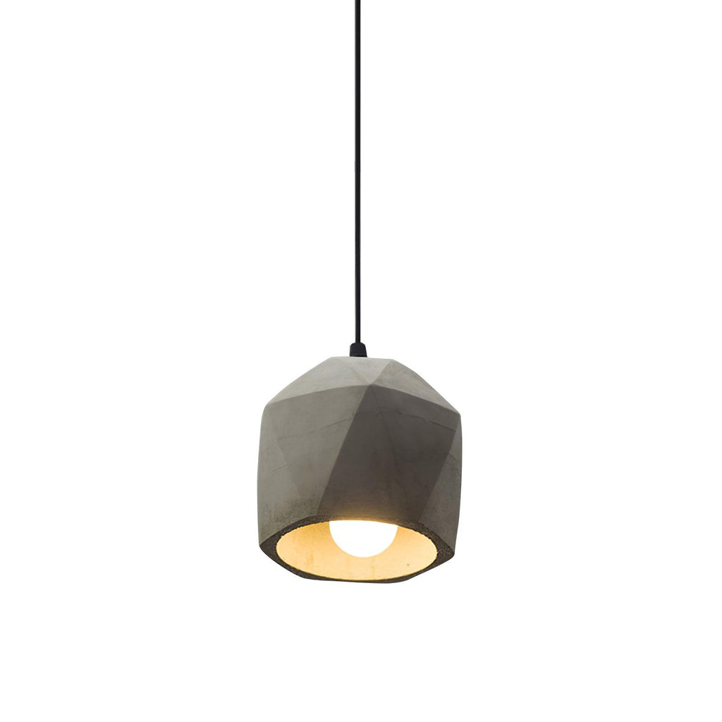 Geo Lampe Suspendue Industrielle en Ciment - Neutralighting
