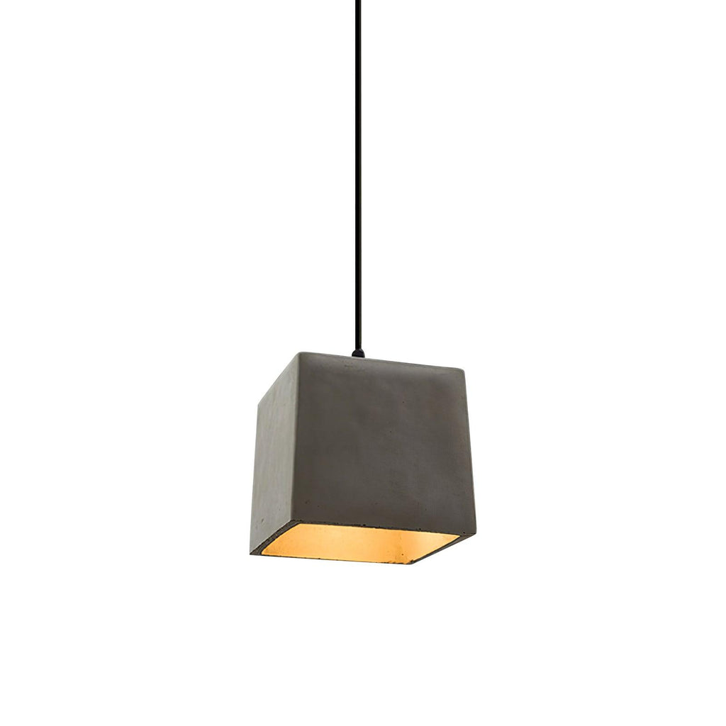 Geo Lampe Suspendue Industrielle en Ciment - Neutralighting