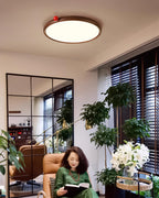 Geos Plafonnier Bois LED Moderne Minimaliste - Neutralighting