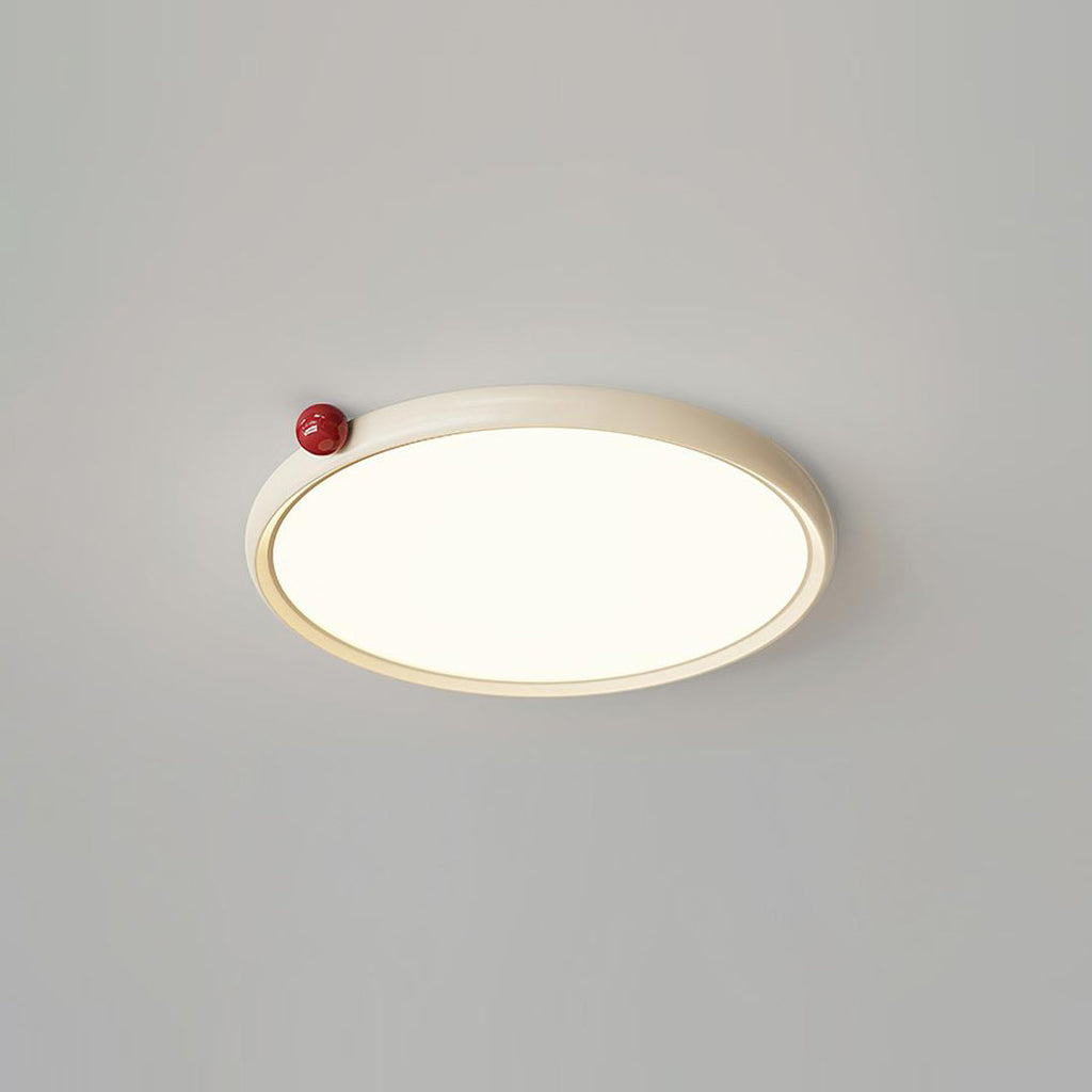 Geos Lustre Plafonnier Ton Bois Circulaire LED - Neutralighting