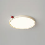 Geos Lustre Plafonnier Ton Bois Circulaire LED - Neutralighting