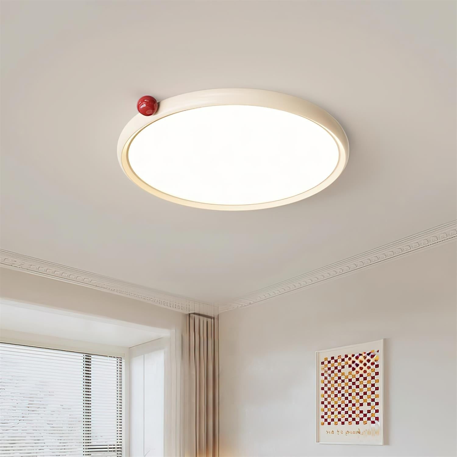 Geos Plafonnier Bois LED Moderne Minimaliste - Neutralighting