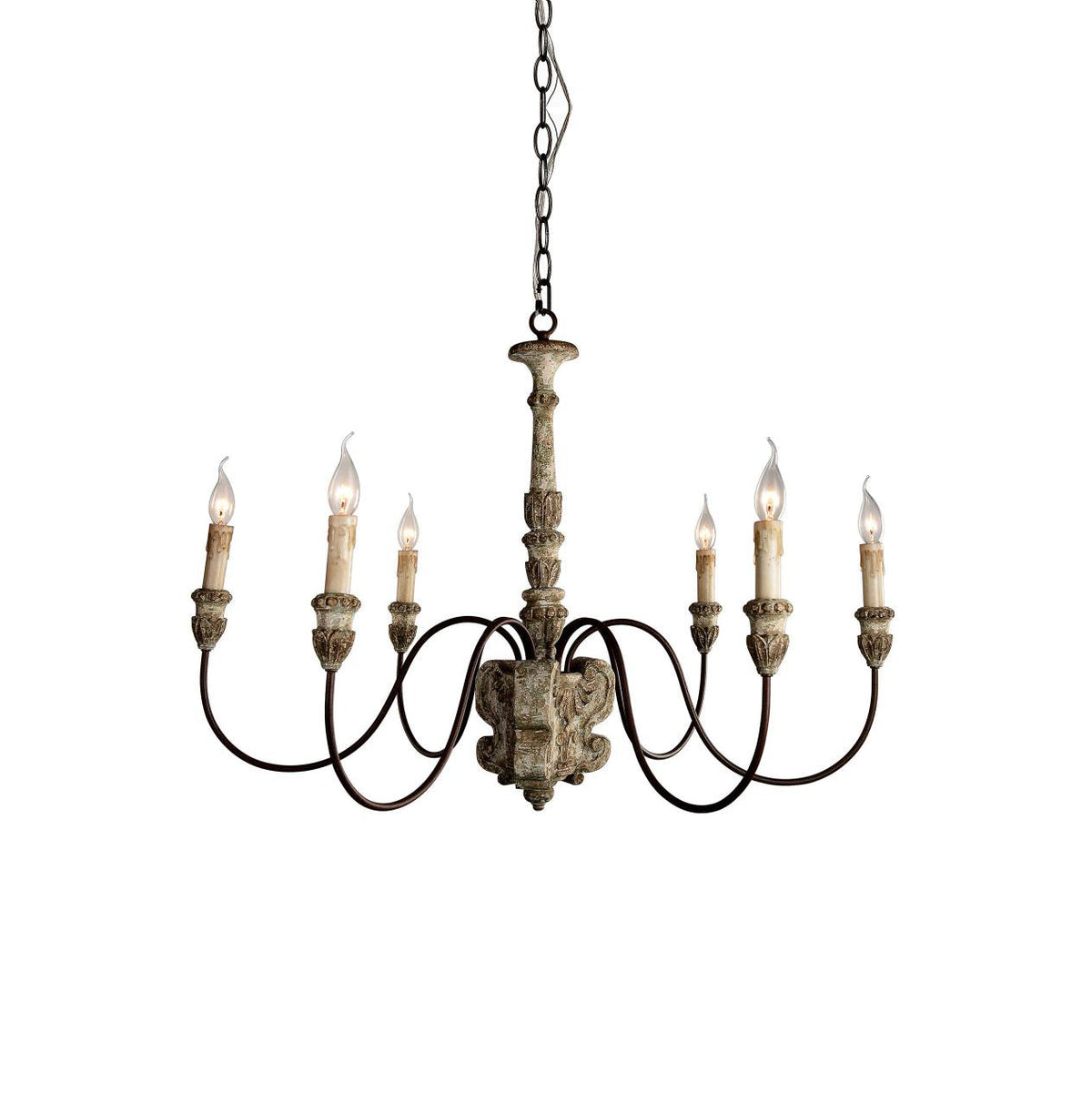 Geovanna Lustre Métal Solide Industriel Vintage - Neutralighting