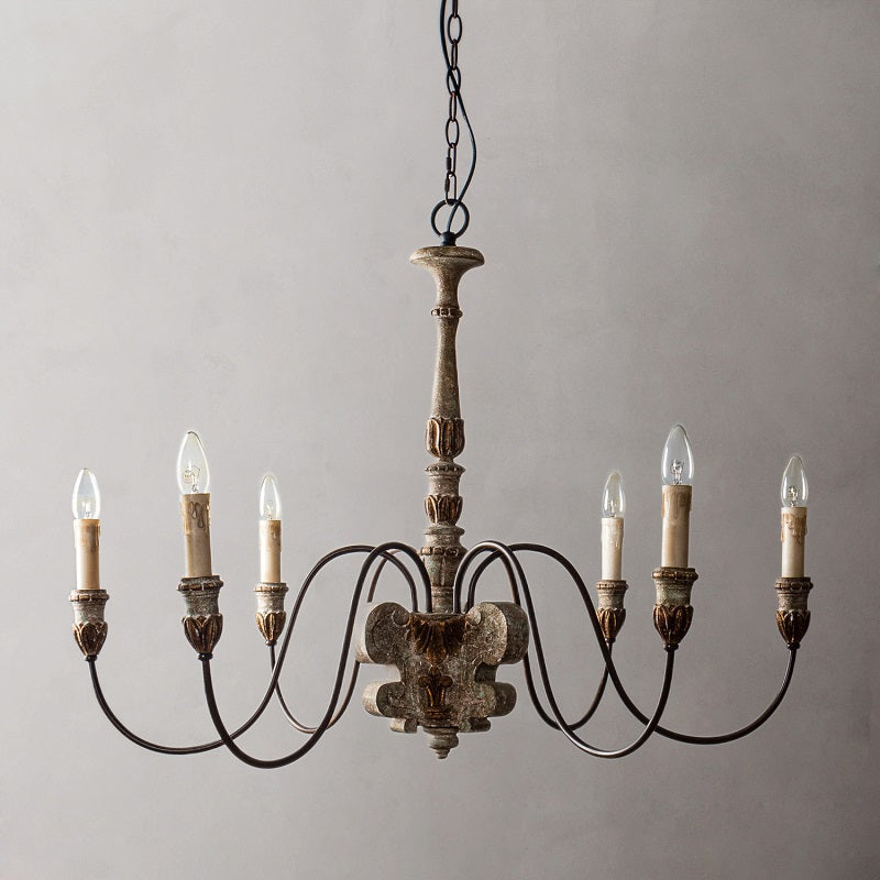 Geovanna Lustre Métal Solide Industriel Vintage - Neutralighting