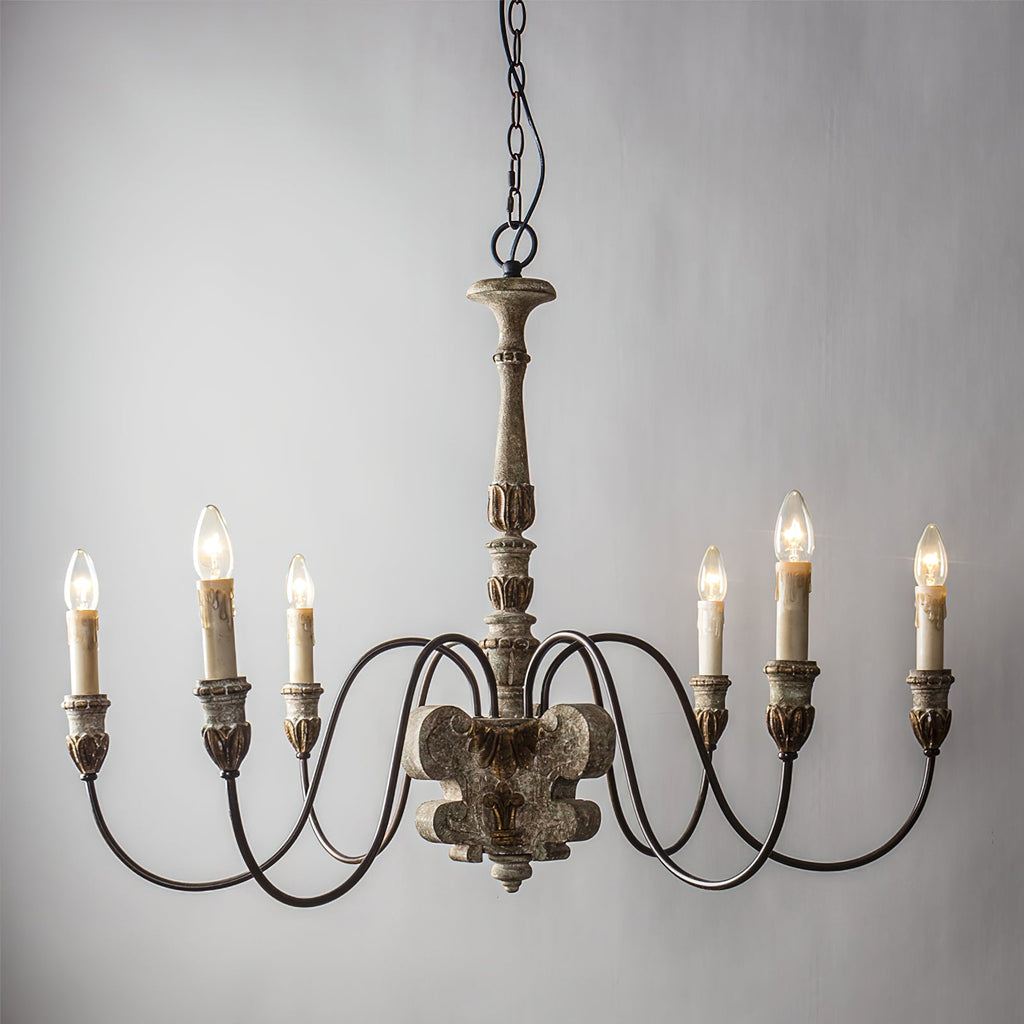 Geovanna Lustre Métal Solide Industriel Vintage - Neutralighting