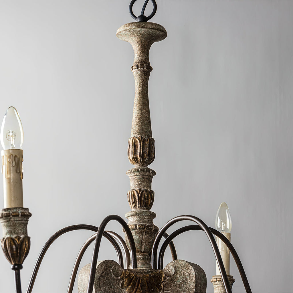 Geovanna Lustre Métal Solide Industriel Vintage - Neutralighting