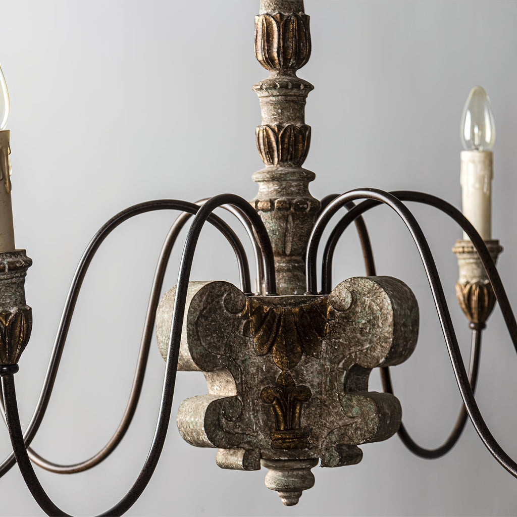 Geovanna Lustre Métal Solide Industriel Vintage - Neutralighting