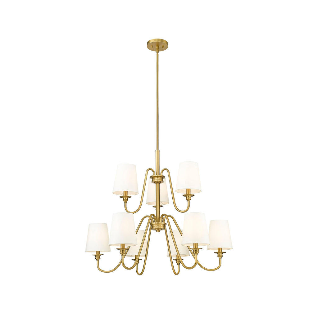 Vavenus Lustre Laiton Tissu Industriel Vintage - Neutralighting