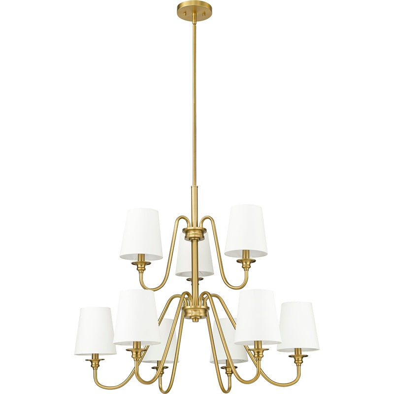Vavenus Lustre Laiton Tissu Industriel Vintage - Neutralighting