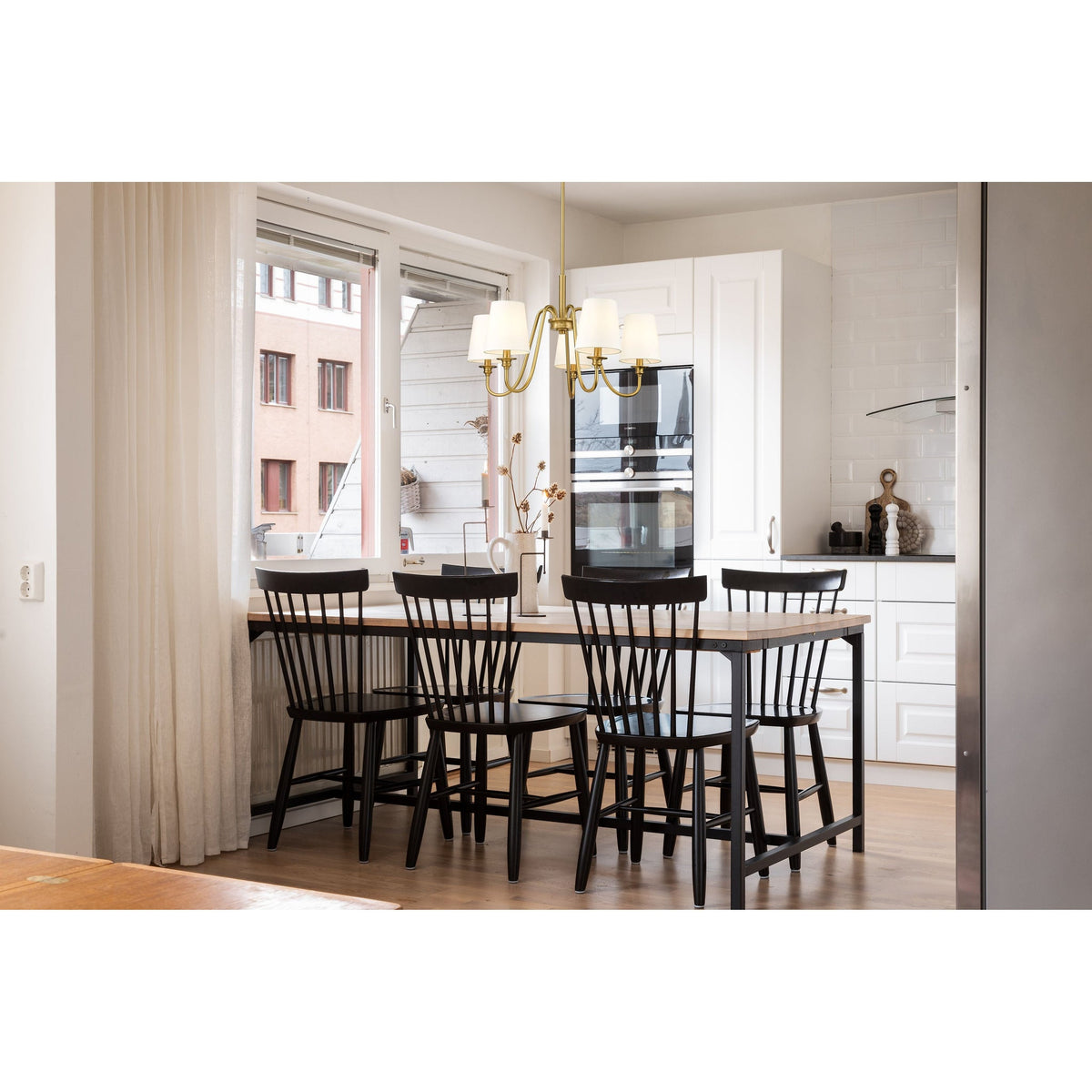 Vavenus Lustre Laiton Tissu Industriel Vintage - Neutralighting