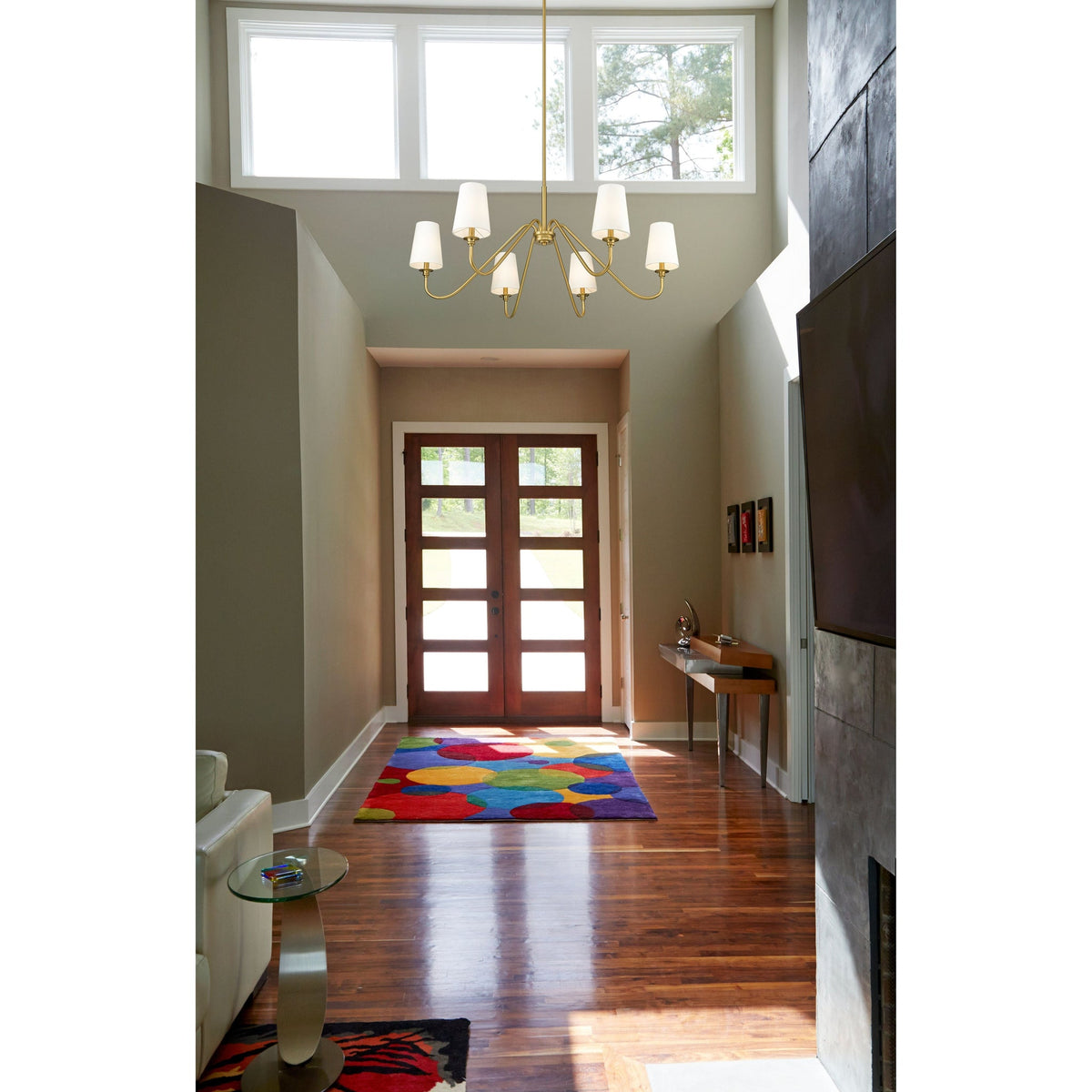 Vavenus Lustre Laiton Tissu Industriel Vintage - Neutralighting