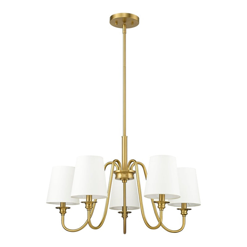 Vavenus Lustre Laiton Tissu Industriel Vintage - Neutralighting