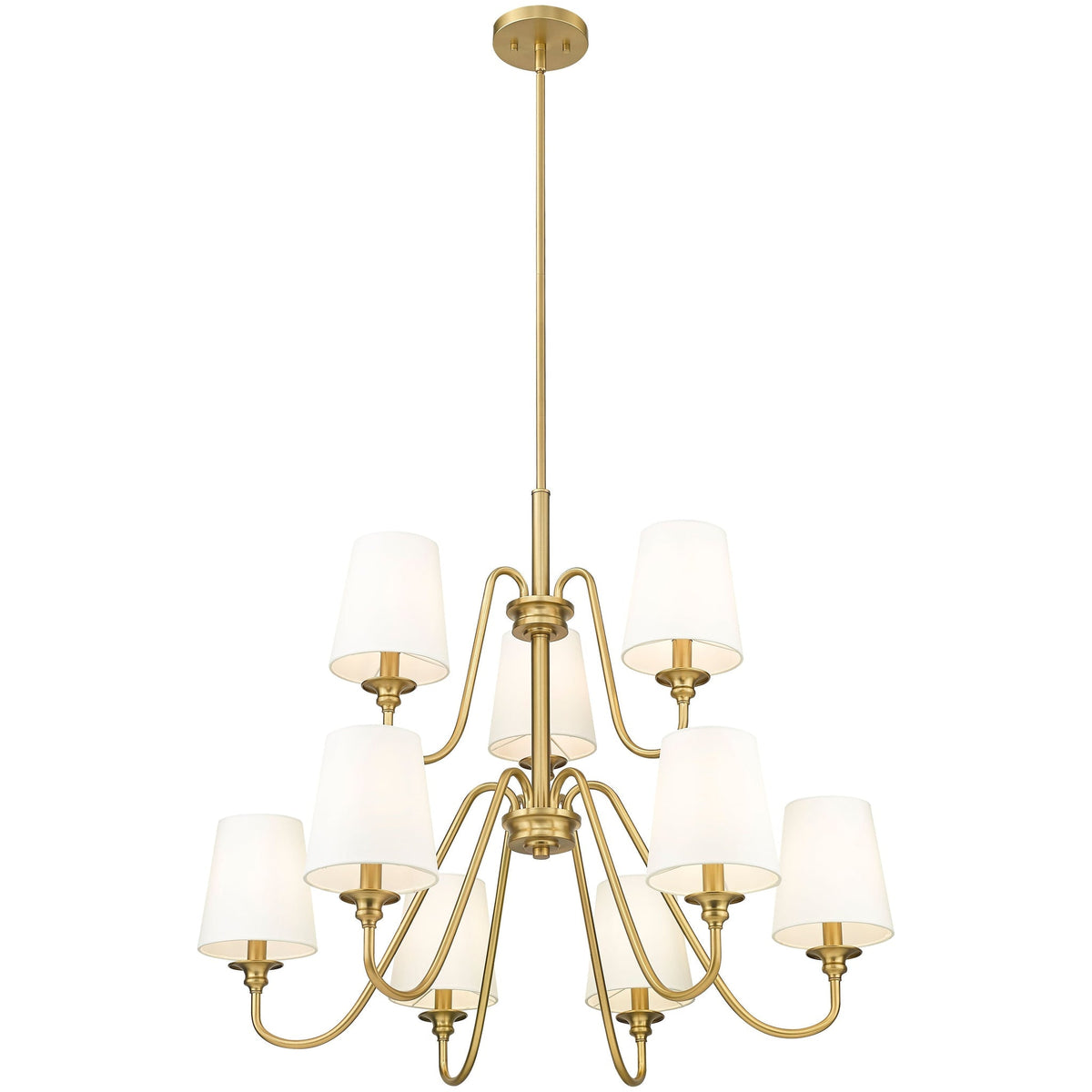 Vavenus Lustre Laiton Tissu Industriel Vintage - Neutralighting