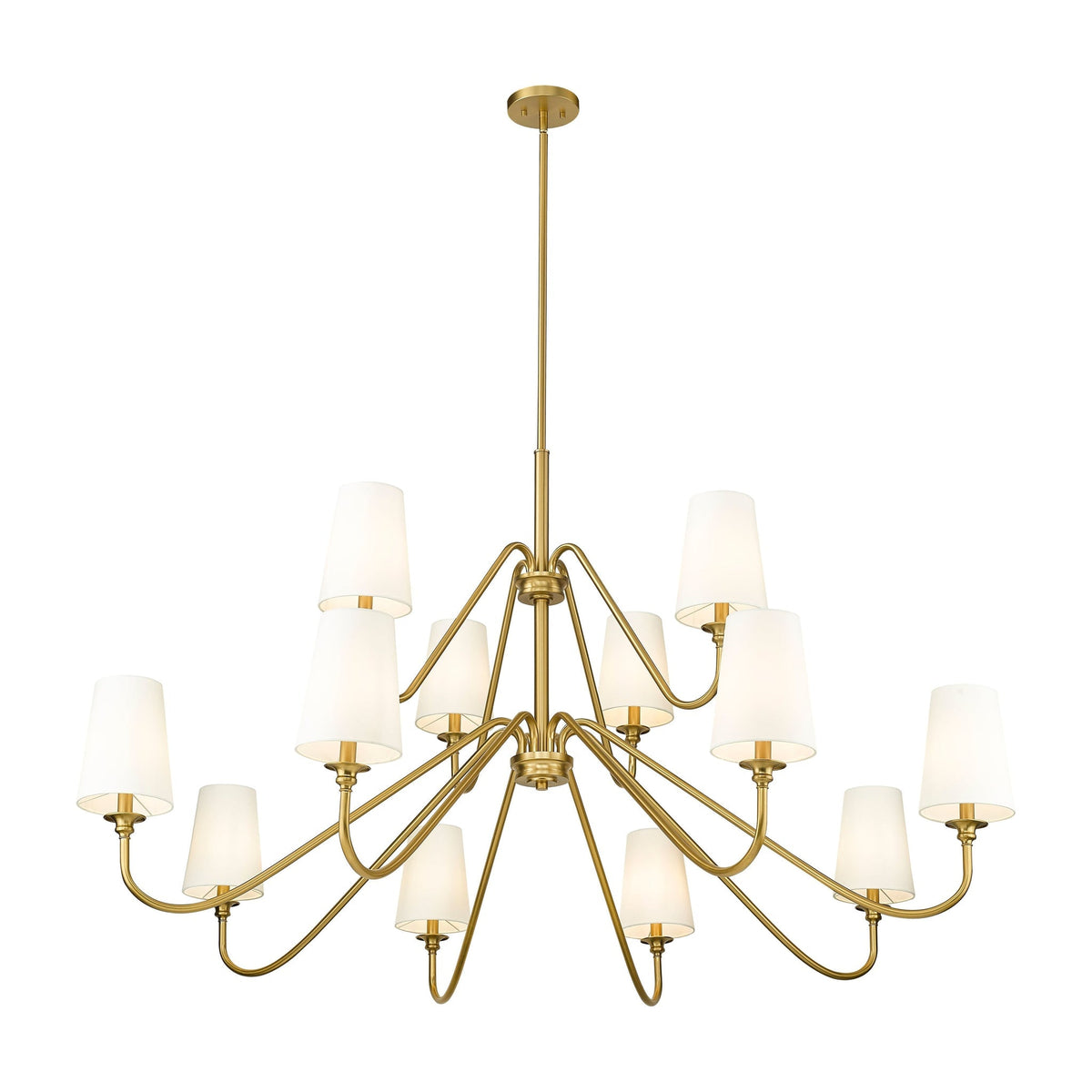 Vavenus Lustre Laiton Tissu Industriel Vintage - Neutralighting