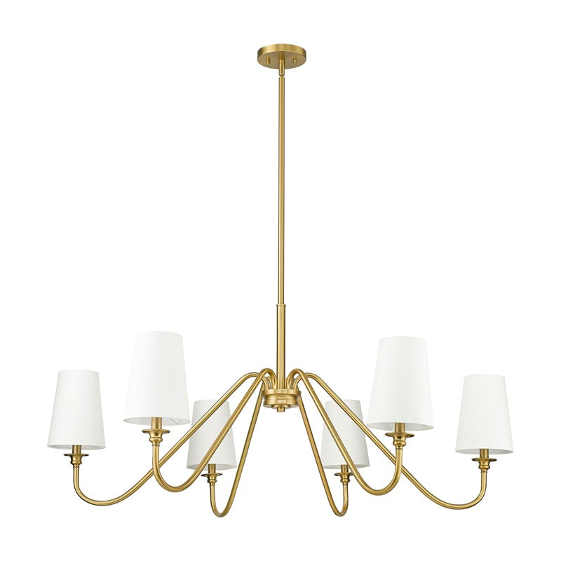 Vavenus Lustre Laiton Tissu Industriel Vintage - Neutralighting