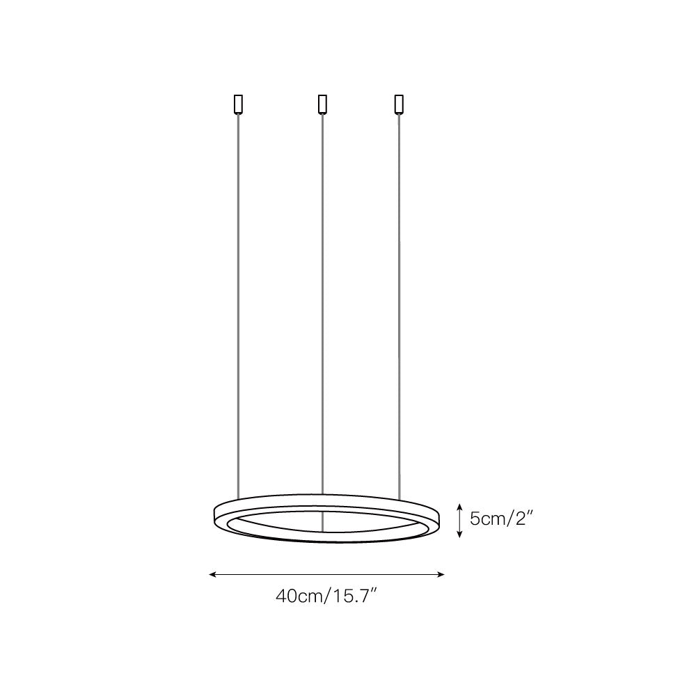 Nymiran Lustre Métal Acrylique Minimaliste Moderne - Neutralighting
