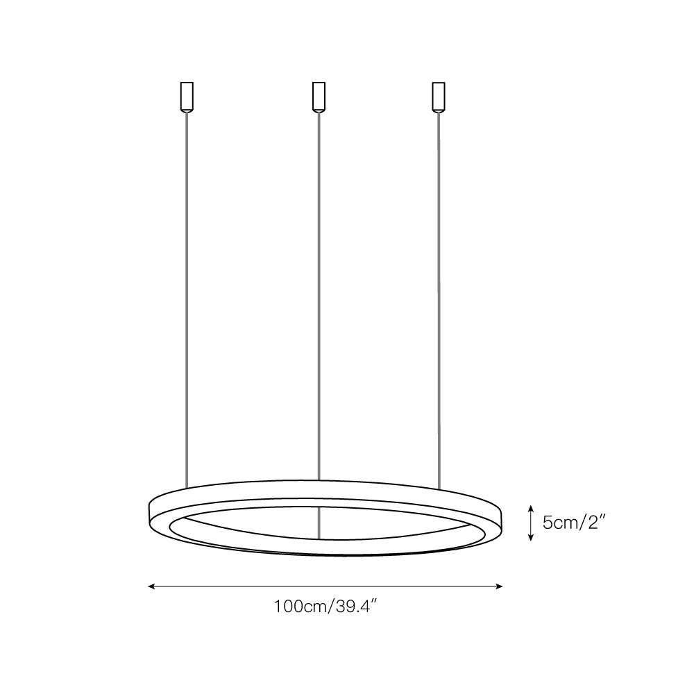Nymiran Lustre Métal Acrylique Minimaliste Moderne - Neutralighting
