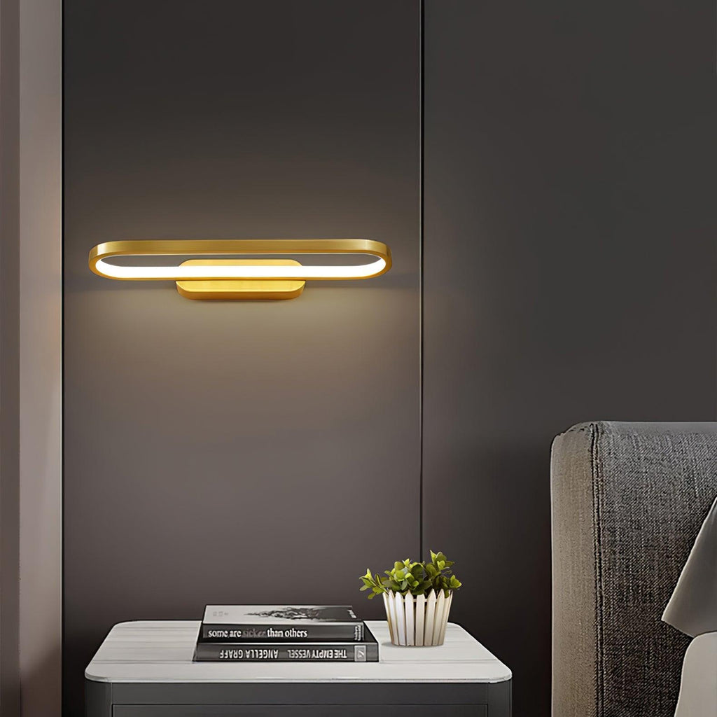 Plana Applique Murale LED Moderne Minimaliste en Laiton - Neutralighting