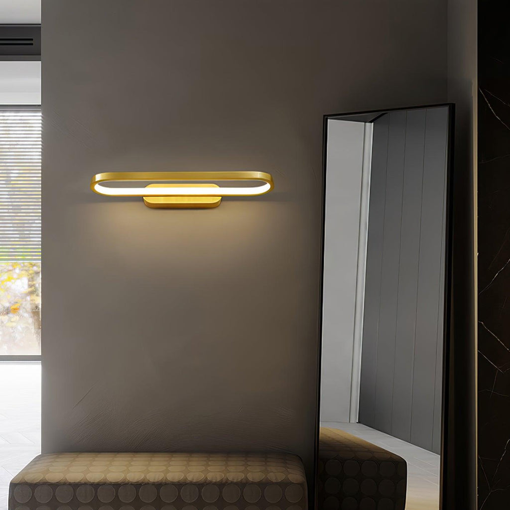 Plana Applique Murale LED Moderne Minimaliste en Laiton - Neutralighting