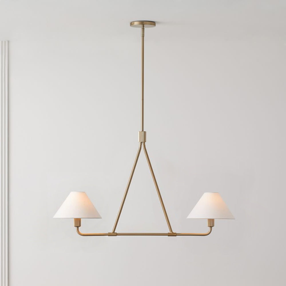 Ornuvyh Ancien Industriel Métal Tissu Lustre - Neutralighting