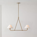 Ornuvyh Ancien Industriel Métal Tissu Lustre - Neutralighting