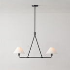 Ornuvyh Ancien Industriel Métal Tissu Lustre - Neutralighting